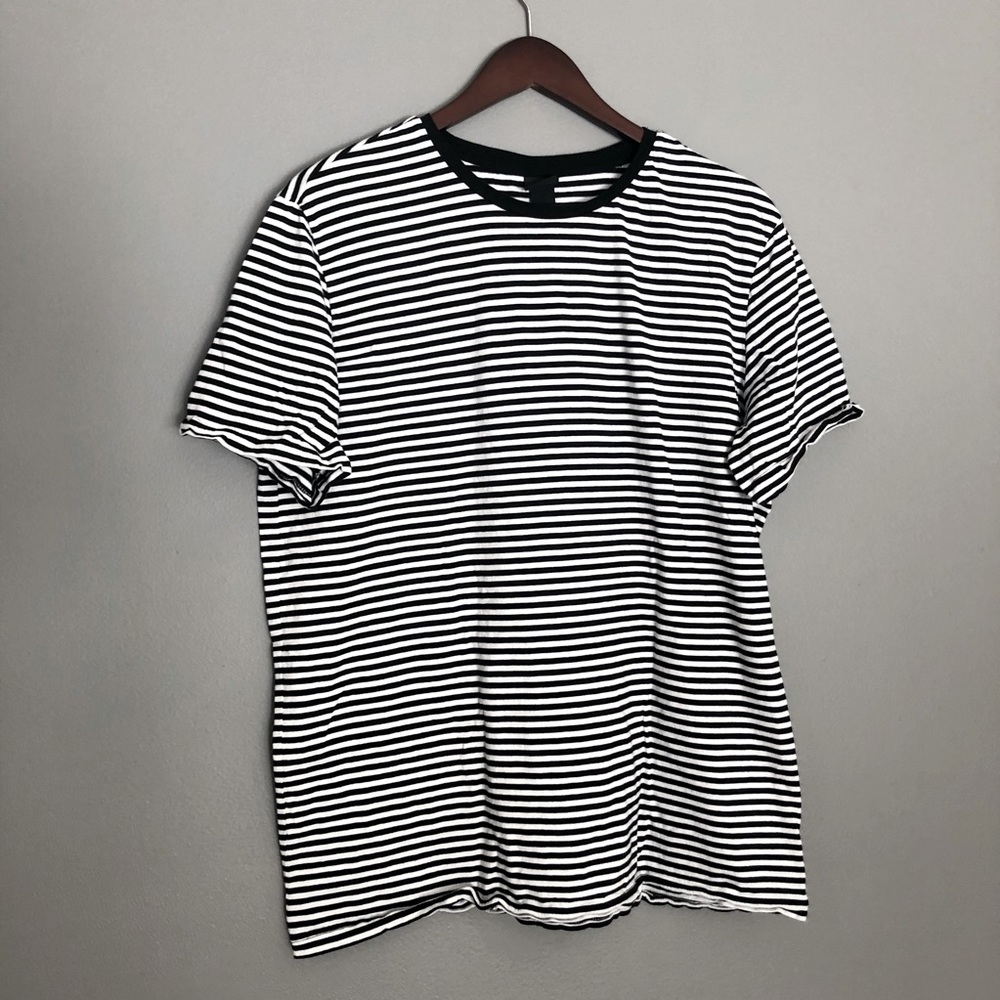 H&M Stripes Large T-Shirt